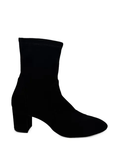Stuart Weitzman Stivaletti Yuliana in pelle scamosciata con tacco
