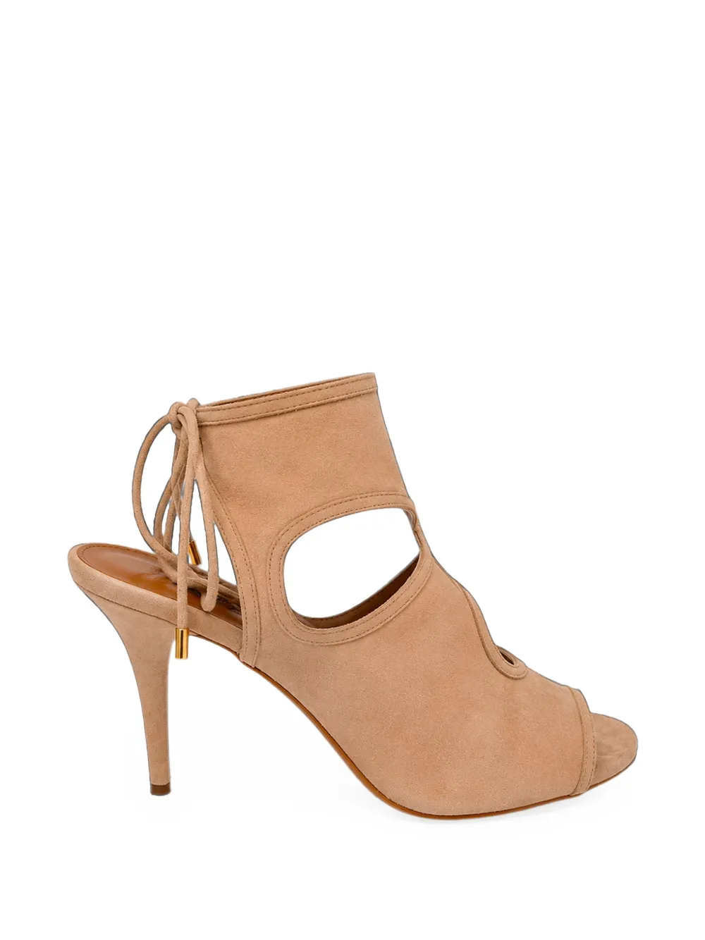 Aquazzura Sexy Thing cutout sandals - Toni neutri