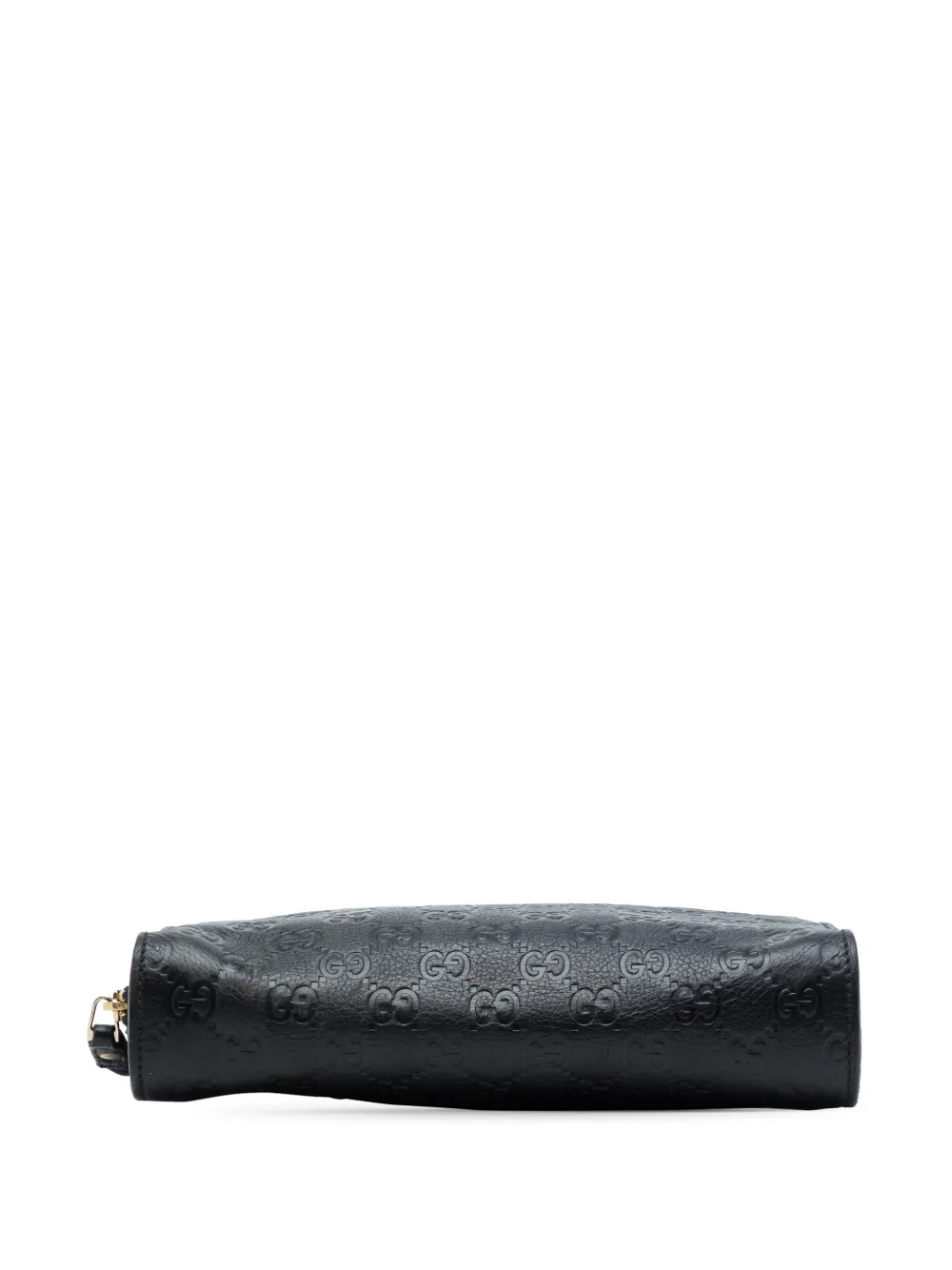Gucci Pre-Owned 2016-2026 Guccissima clutch Zwart