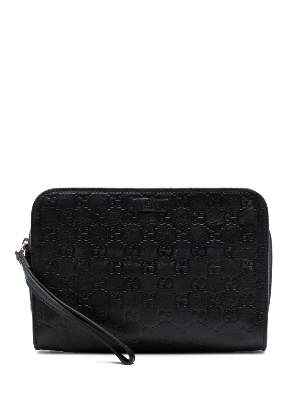 Gucci Pre-Owned Clutch Guccissima 2016-2026 - Nero