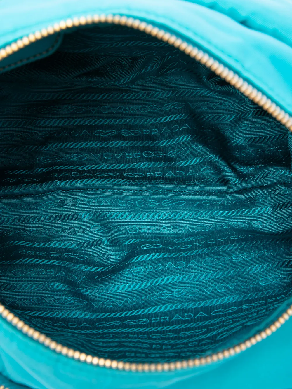Prada Pre-Owned 2000-2013 Saffiano Tessuto crossbodytas met afwerking en dubbele gesp Blauw