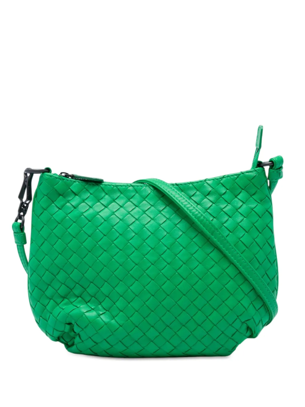 Bottega Veneta Pre-Owned 2012-2026 Nappa Intrecciato shoulder bag - Verde