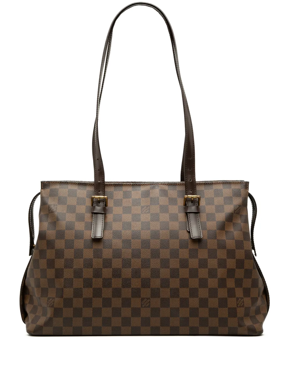 Louis Vuitton Pre-Owned 2007 Damier Ebene Chelsea shoulder bag - Braun