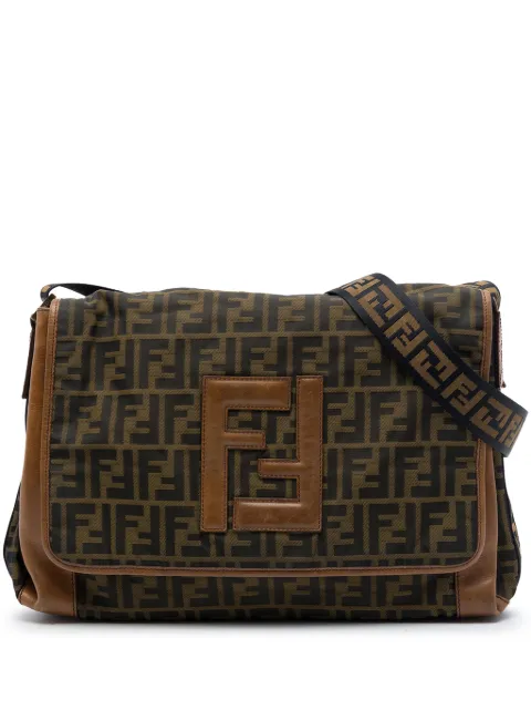 Fendi Pre-Owned 2000-2010 Zucca Canvas FF Messenger Bag crossbody bag