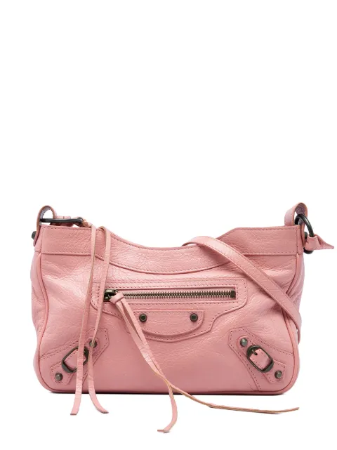 Balenciaga Pre-Owned sac à bandoulière Motocross Classic Hip en cuir d'agneau (2013)