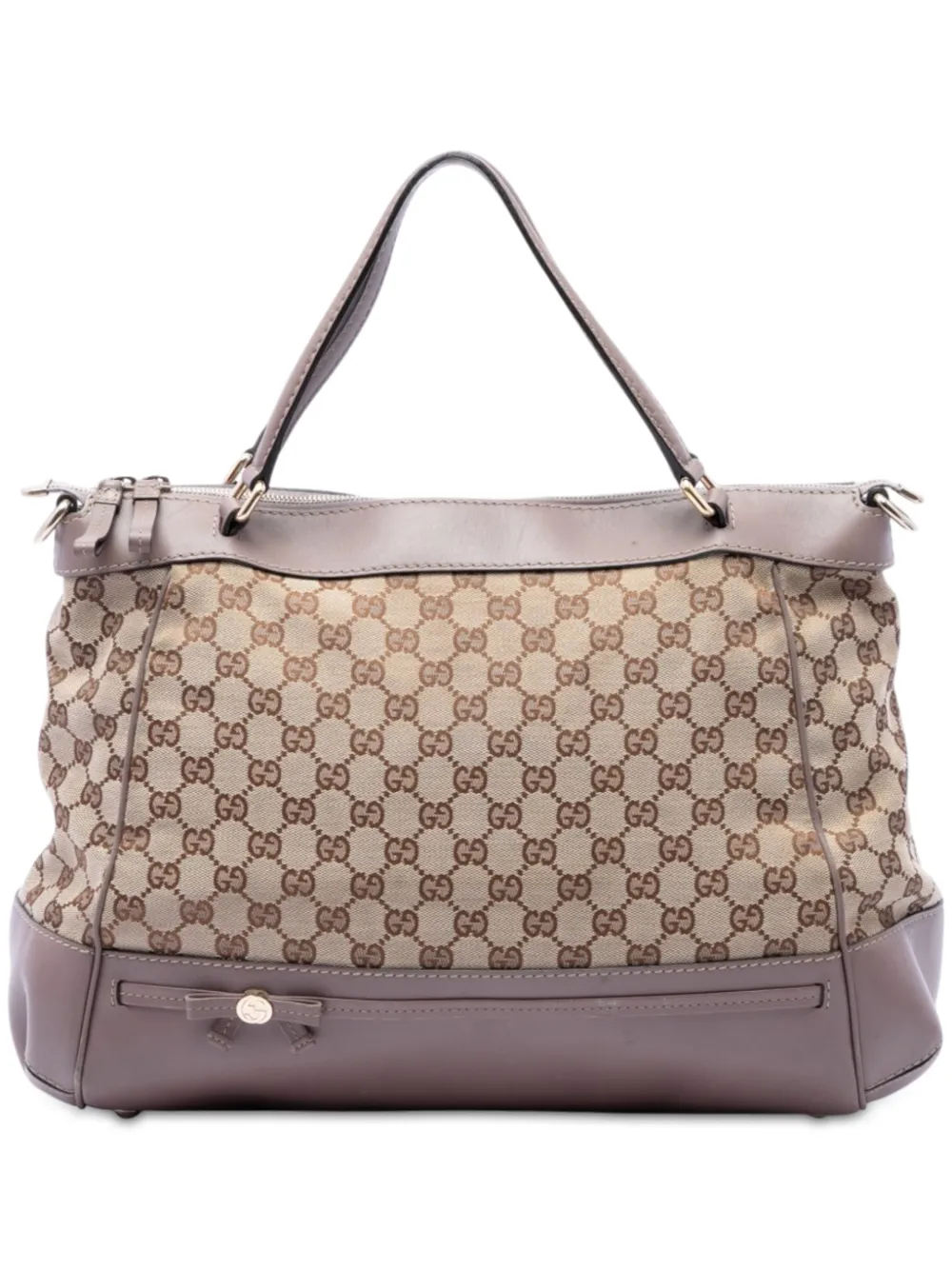 Gucci Pre-Owned Borsa a tracolla Mayfair in tela GG 2016-2026 - Toni neutri