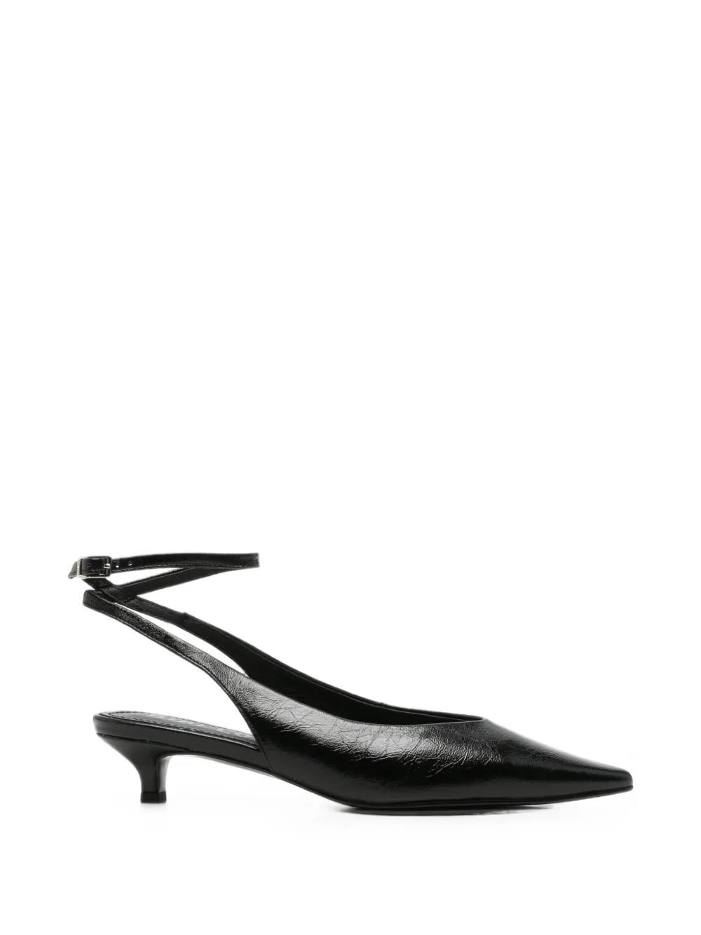 Bibi Lou Noe pointed-toe buckled-strap pumps