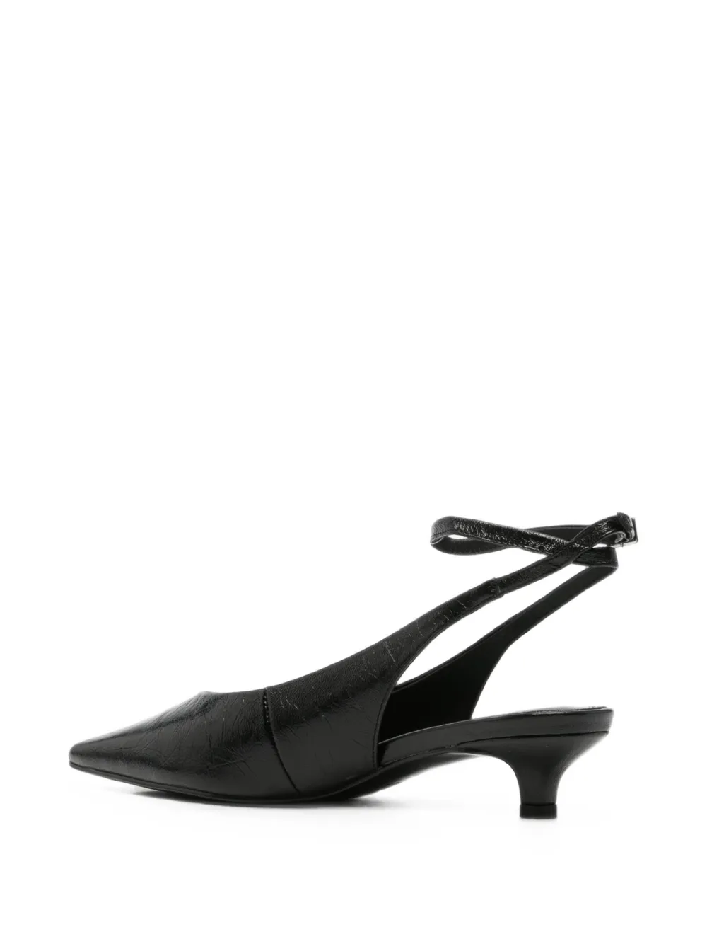Bibi Lou Noe pointed-toe buckled-strap pumps Zwart