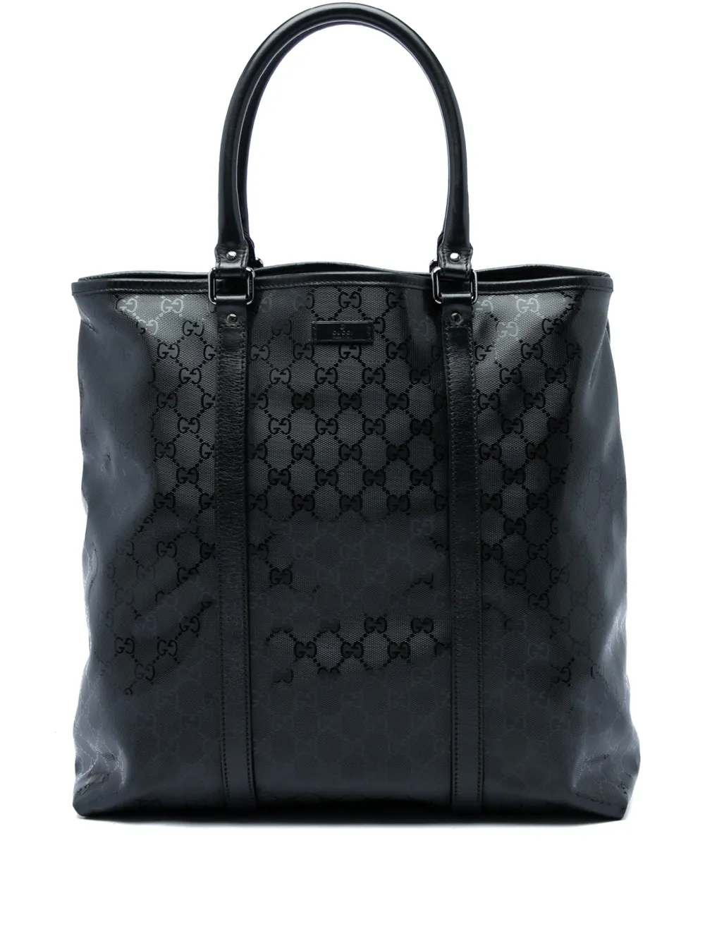 Gucci Pre-Owned Borsa tote GG Imprime Joy Vertical 2016-2026 - Nero