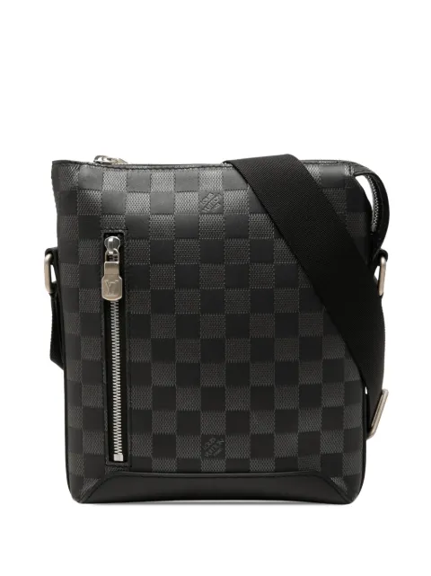 Louis Vuitton Pre-Owned сумка через плечо Damier Infini Discovery Messenger BB (2019 год)