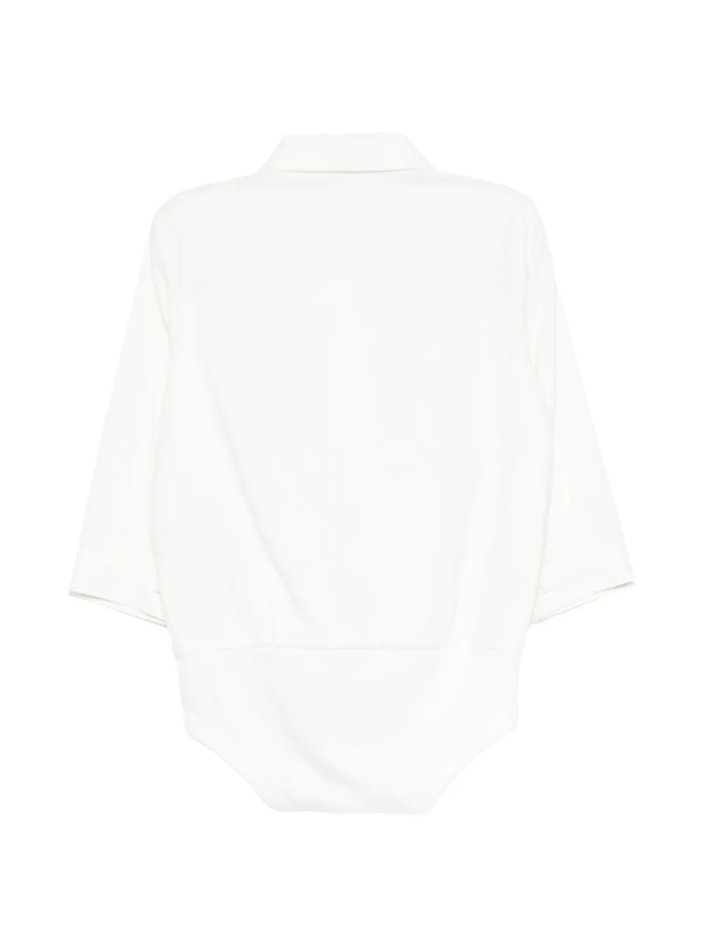 Il Gufo Romper met lange mouwen Wit