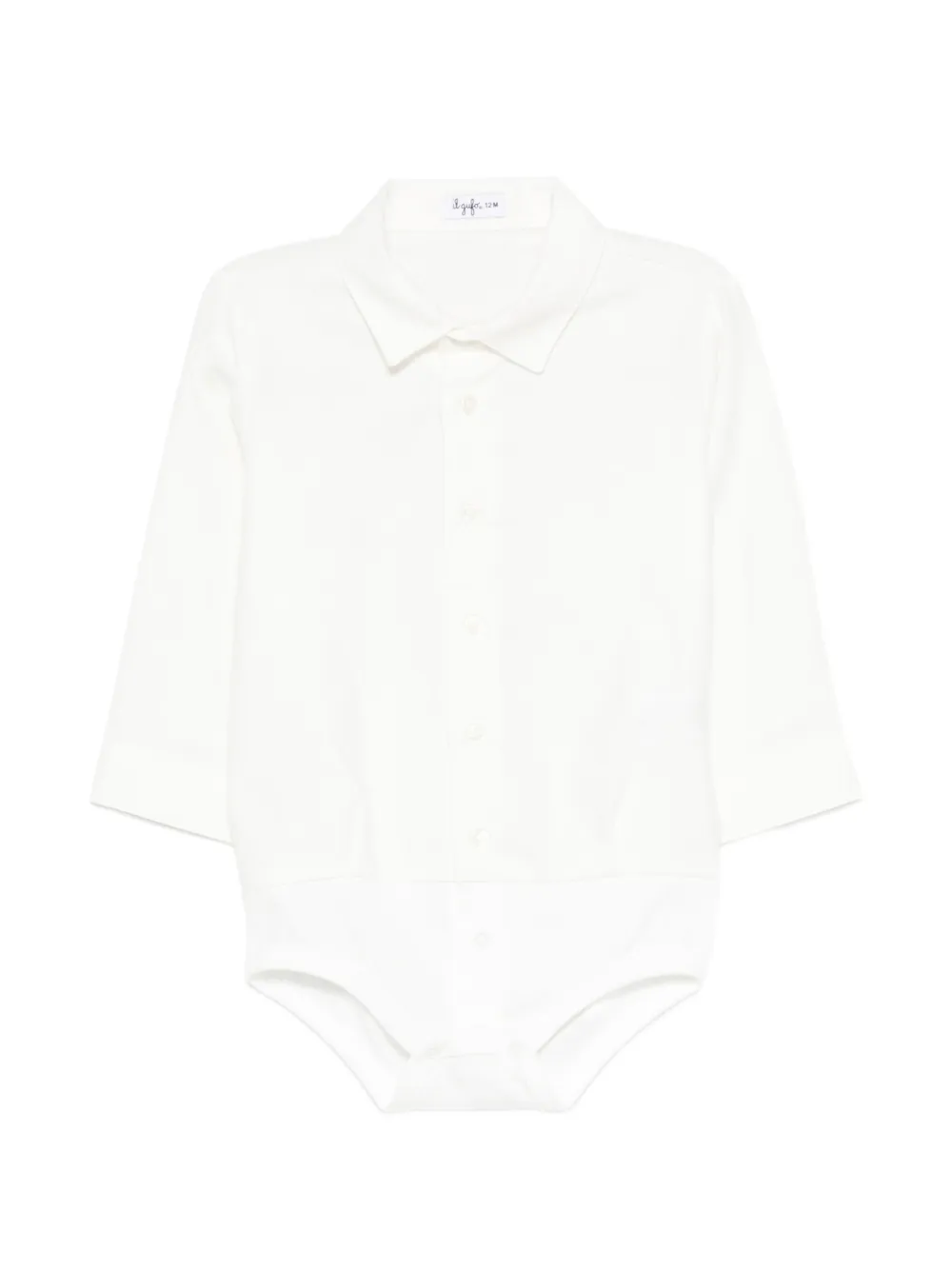 Il Gufo long-sleeve bodysuit shirt - Bianco
