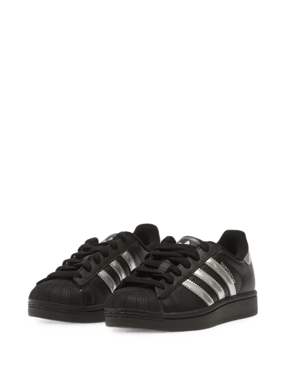 adidas Originals Kids Superstar II lace-up sneakers - Nero