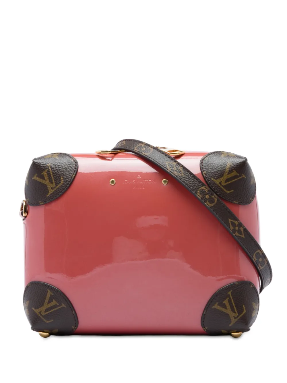 Louis Vuitton Pre-Owned 2018 Vernis Miroir Venice crossbody bag - Orange