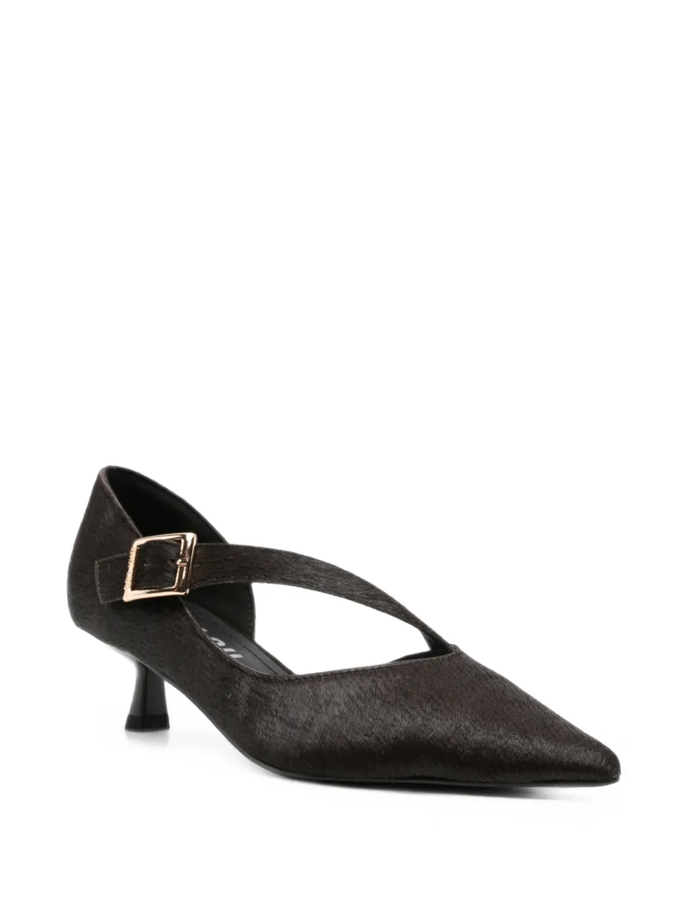 Bibi Lou buckle-fastening pointed-toe pumps Zwart
