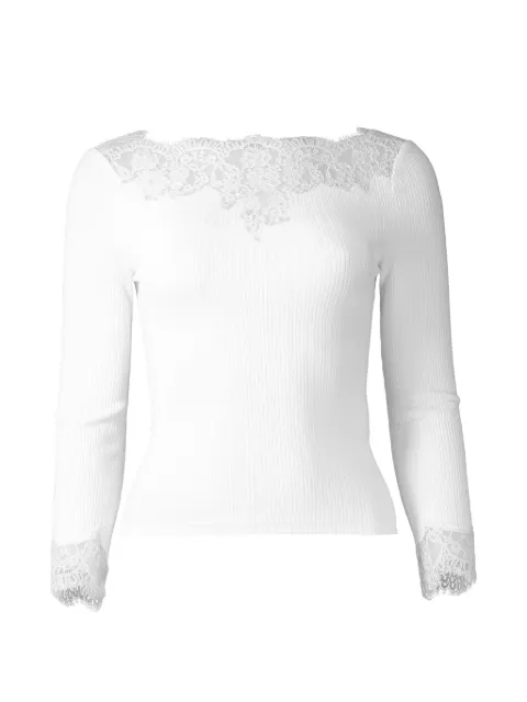 DÔEN Riana lace-trim T-shirt