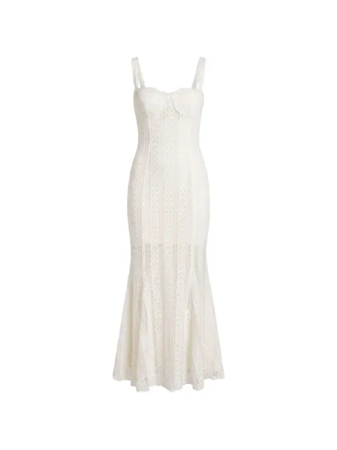 Charo Ruiz Ibiza Elinor lace-panelled dress