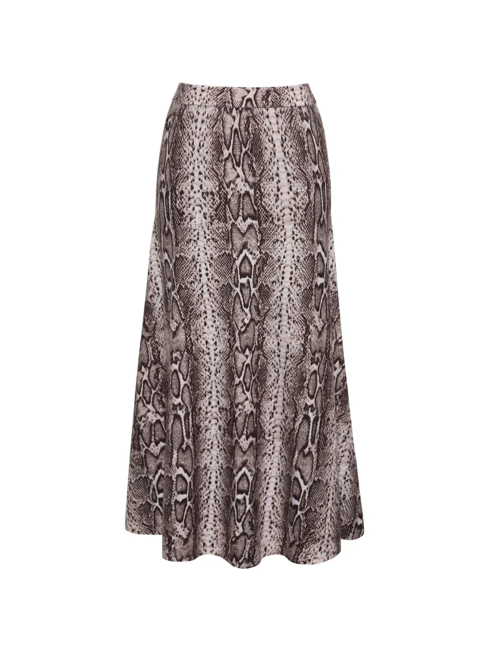 Cara Cara Sandra snake-print midi skirt · L