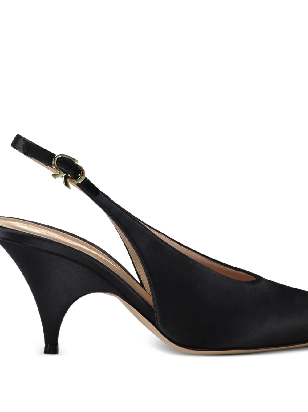 Gianvito Rossi Sofia slingback pumps Zwart