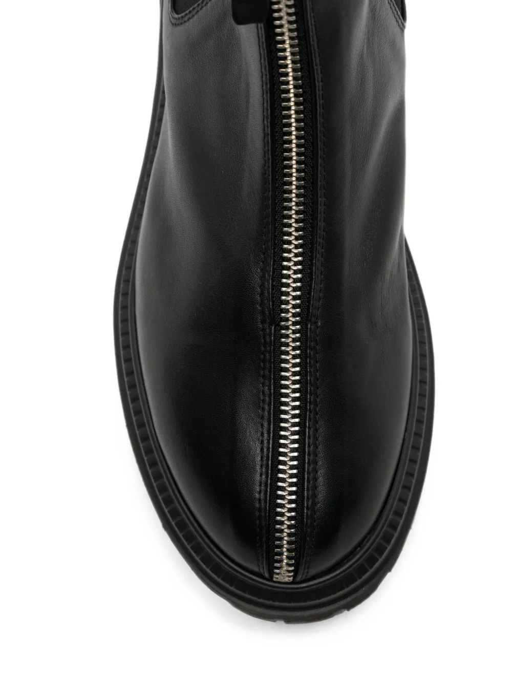 Halmanera Rue28 front-zip ankle boots Zwart