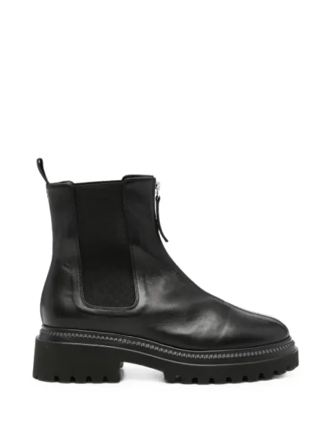 Halmanera Rue28 front-zip ankle boots