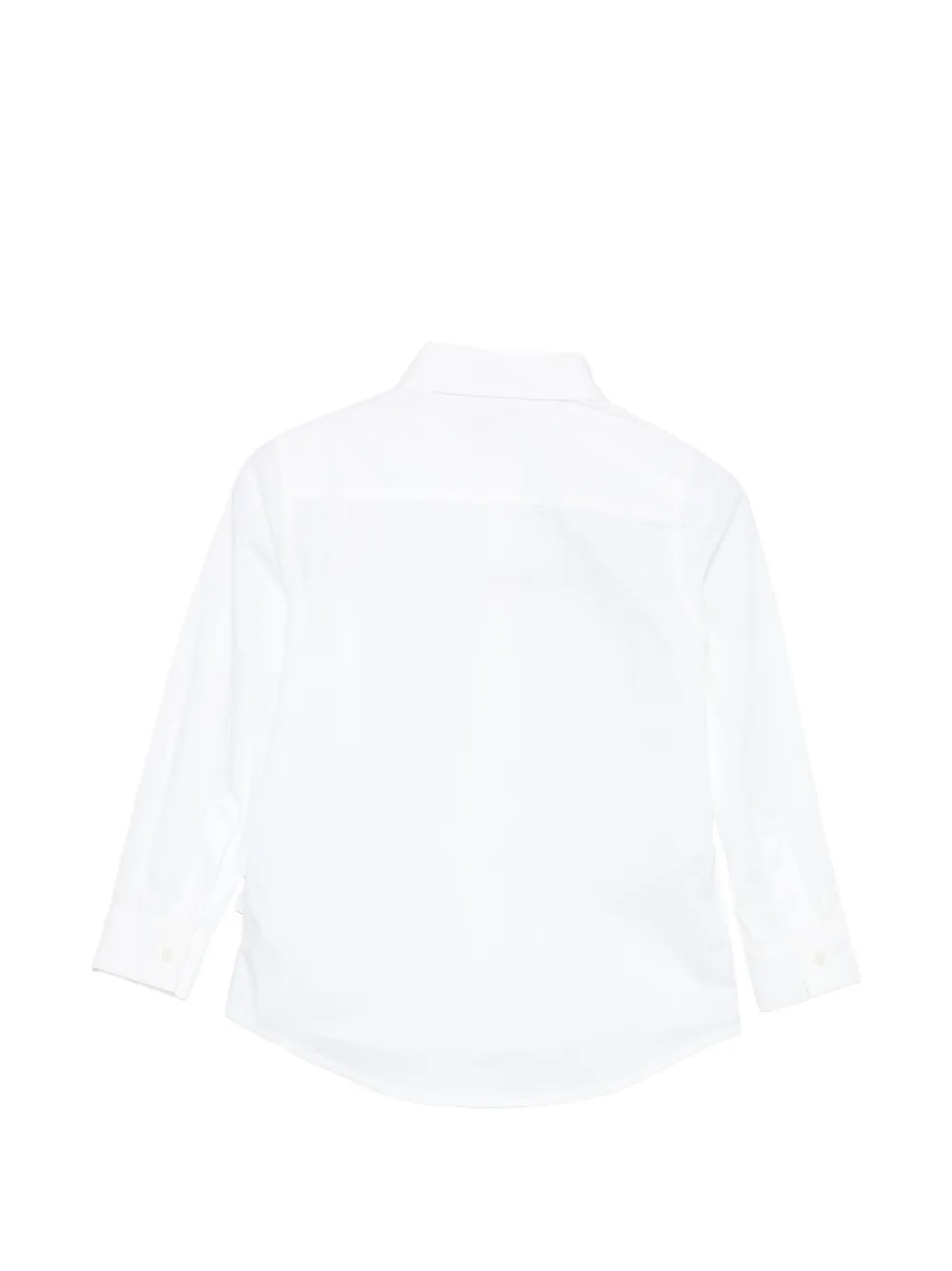 Il Gufo long-sleeve button-down shirt Wit