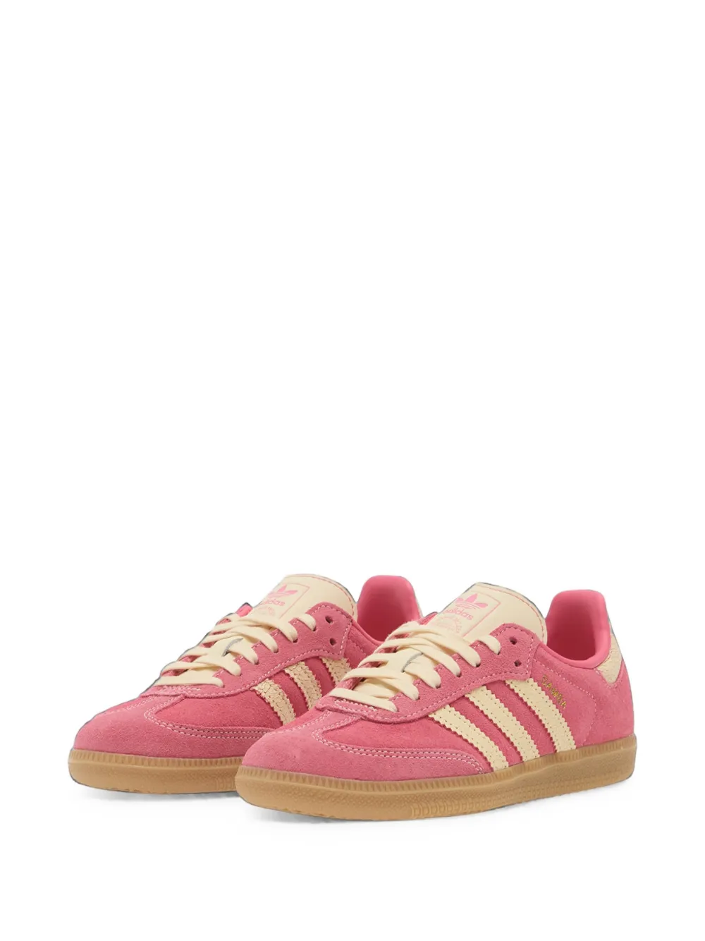 Adidas Originals Kids Samba OG lace-up sneakers Roze