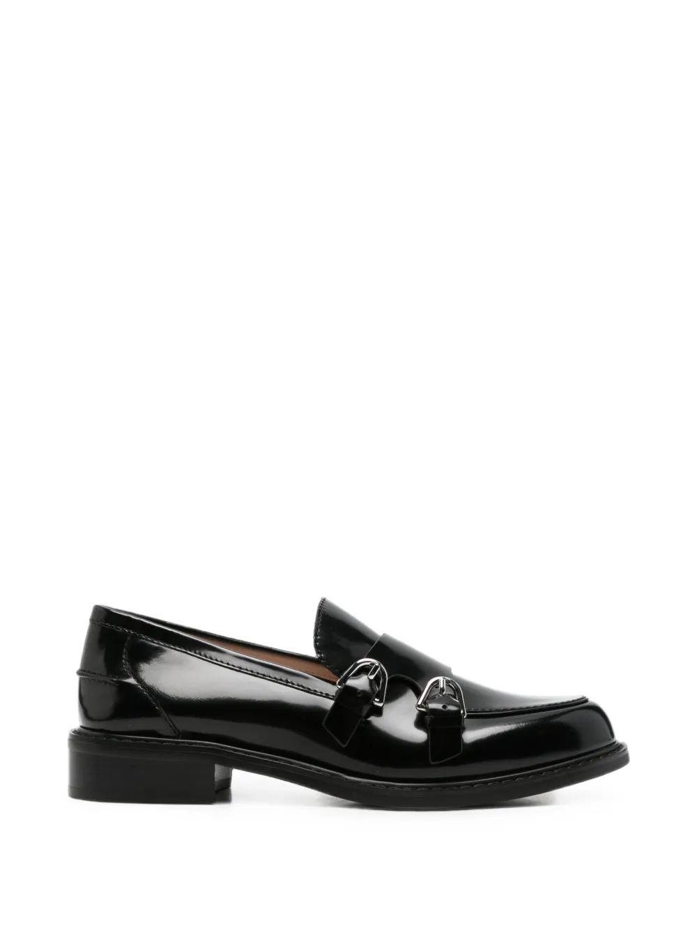 Coccinelle buckle-detail leather loafers - Nero