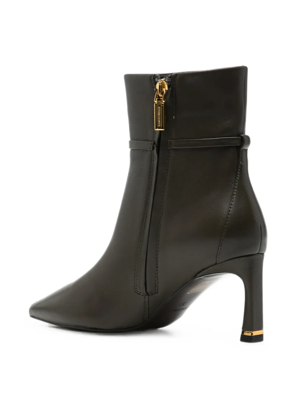 Coccinelle pointed-toe buckled ankle boots Bruin