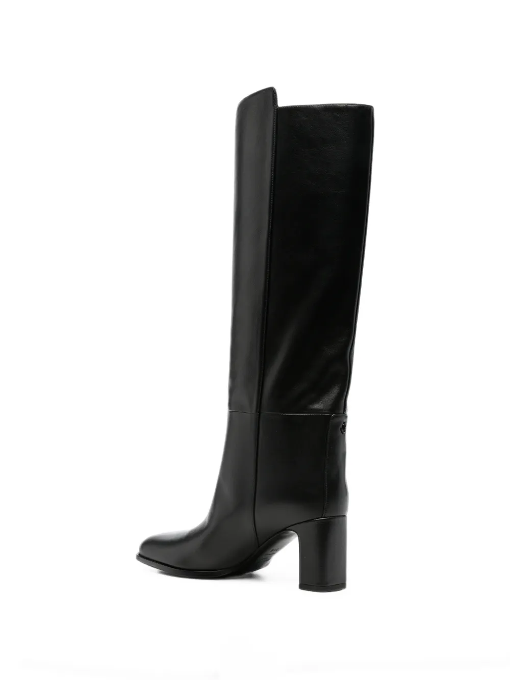 Jimmy Choo Caly leather knee-high boots Zwart