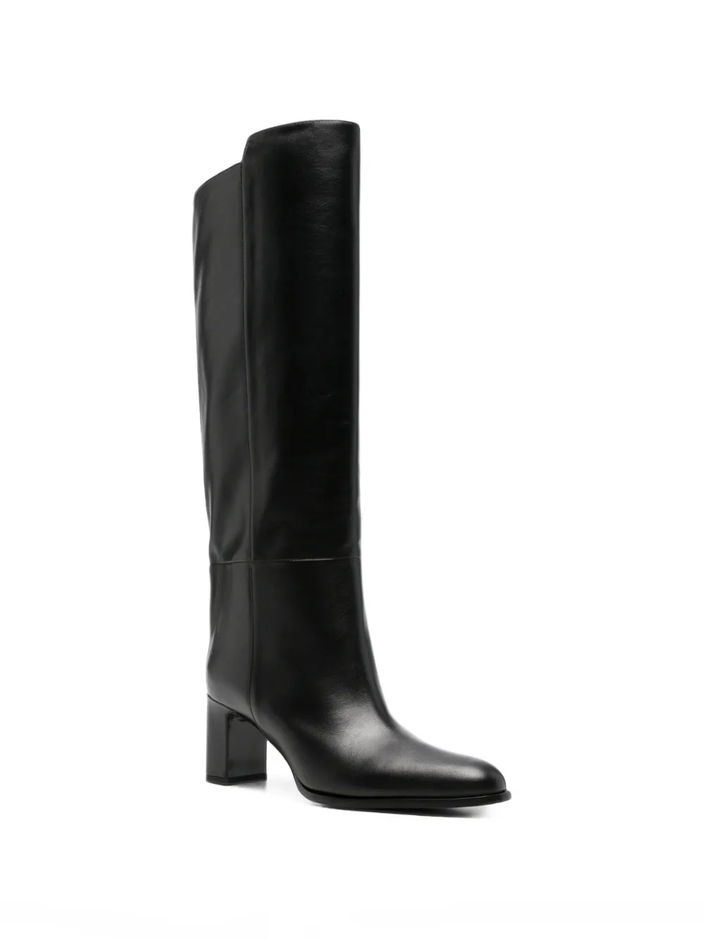 Jimmy Choo Caly leather knee-high boots Zwart