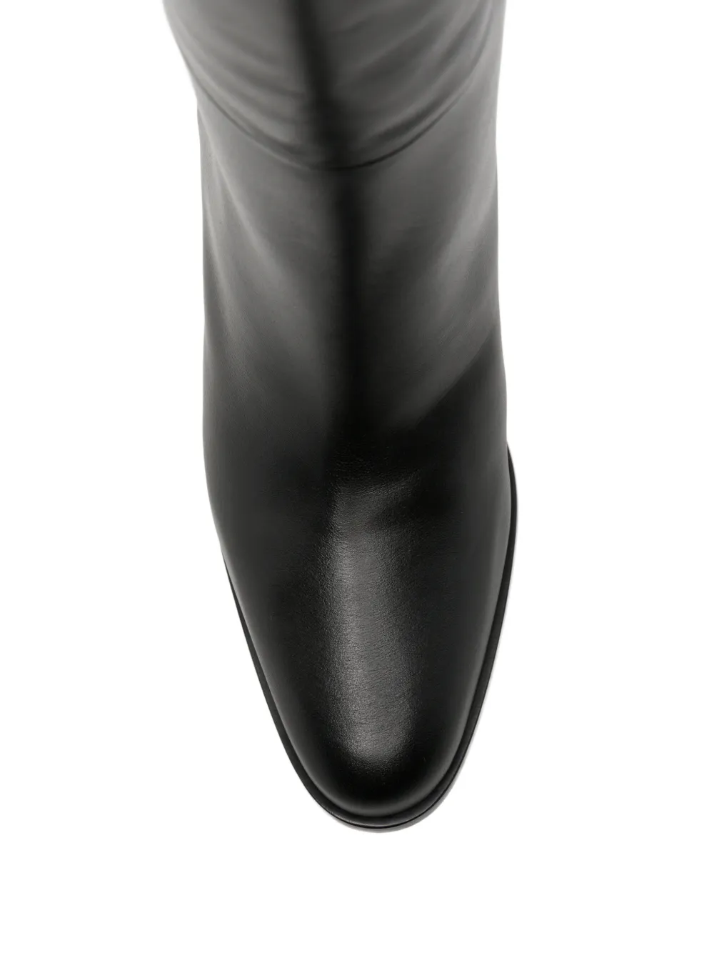 Jimmy Choo Caly leather knee-high boots Zwart