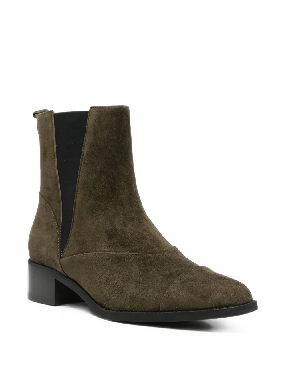 Coccinelle suede-finish ankle boots Groen