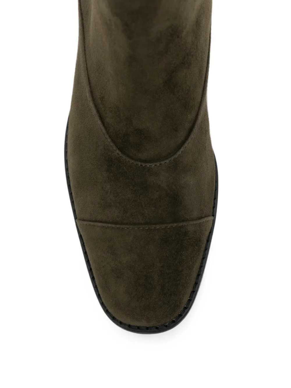 Coccinelle suede-finish ankle boots Groen