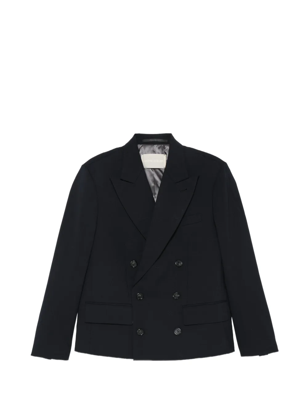 Adnym Double-breasted Blazer In Blue