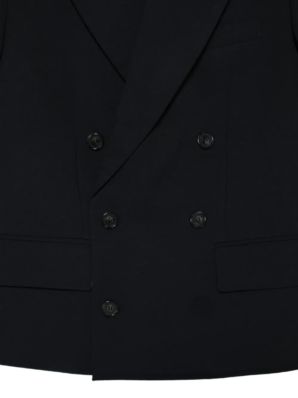 Adnym Double-breasted Blazer In Blue
