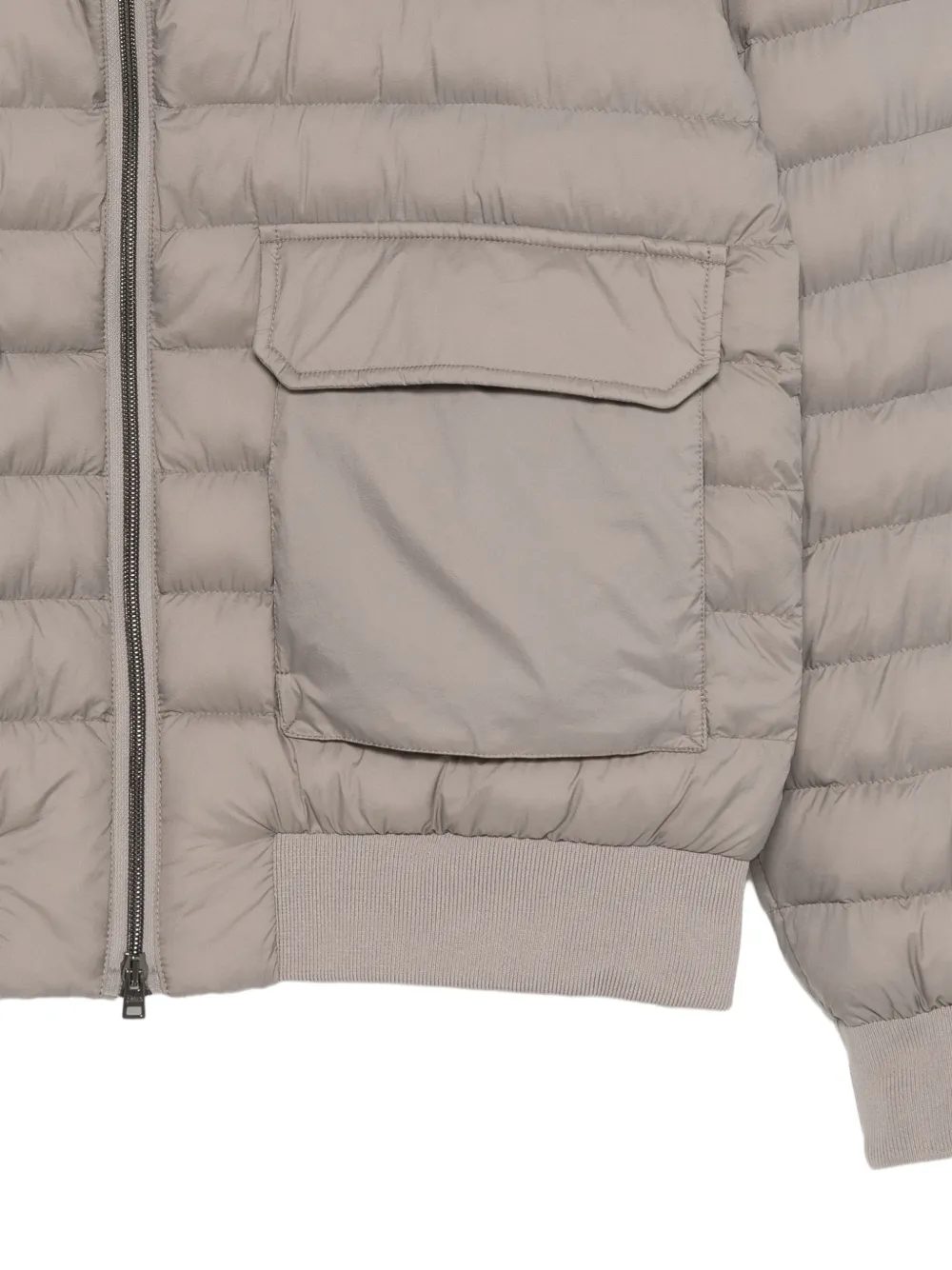 Herno quilted pocket jacket Beige