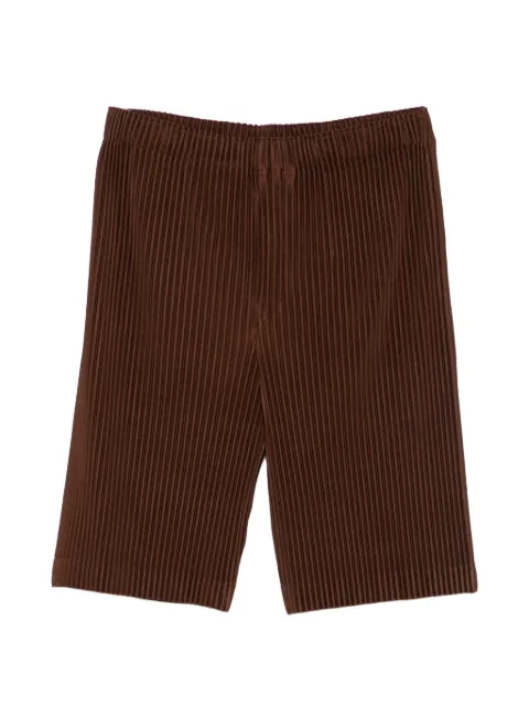 Homme Plissé Issey Miyake plissé-effect shorts