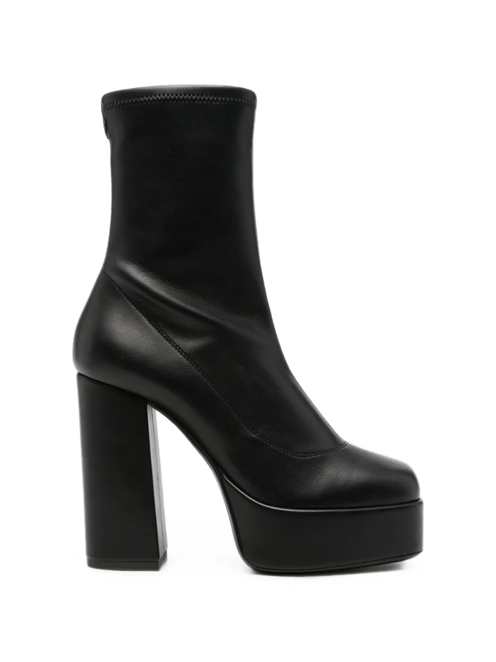 Giuseppe Zanotti Platform Ankle Boots In 블랙