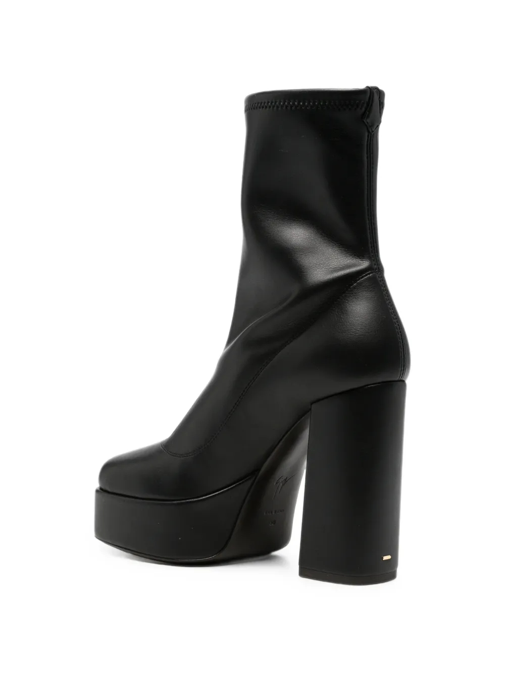 Giuseppe Zanotti platform ankle boots Zwart