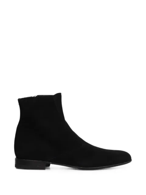 ANIPS suede side-zip boots