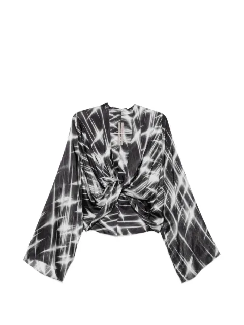 Rick Owens twist-design top