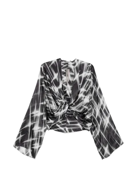 Rick Owens twist-design top