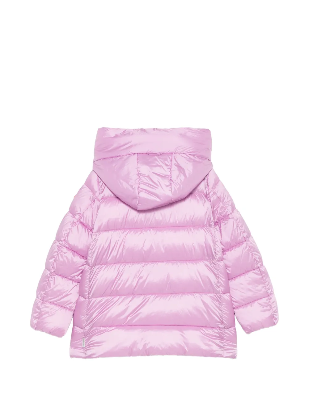 Save The Duck Kids padded hooded jacket Roze