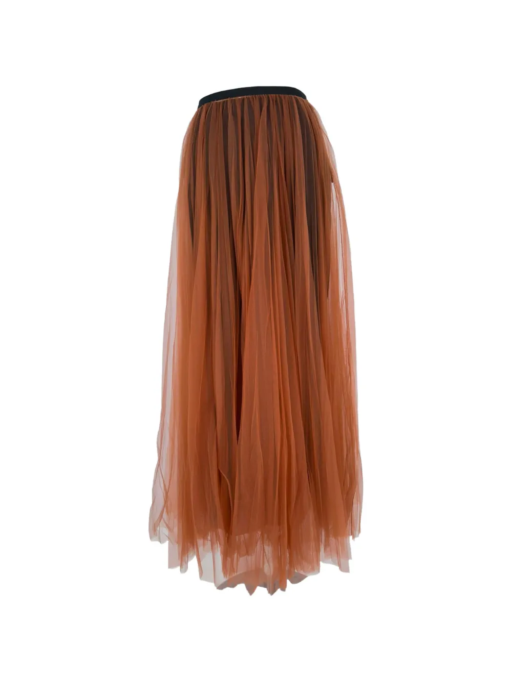 Marni Pre-Owned maxi tulle skirt - Arancione