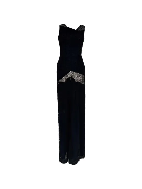 Roland Mouret Agnus eyelet lace maxi dress
