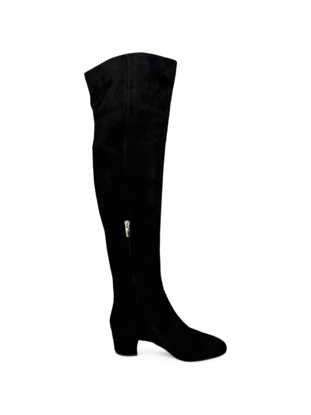 Gianvito Rossi almond-toe knee-high boots - Schwarz