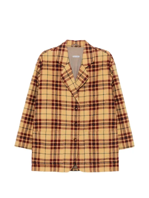 Giorgio Armani Pre-Owned quiltet ternet frakke fra 1980'erne