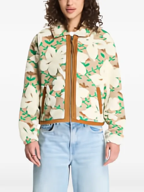 Napapijri T-Bloom floral-print fleece jacket