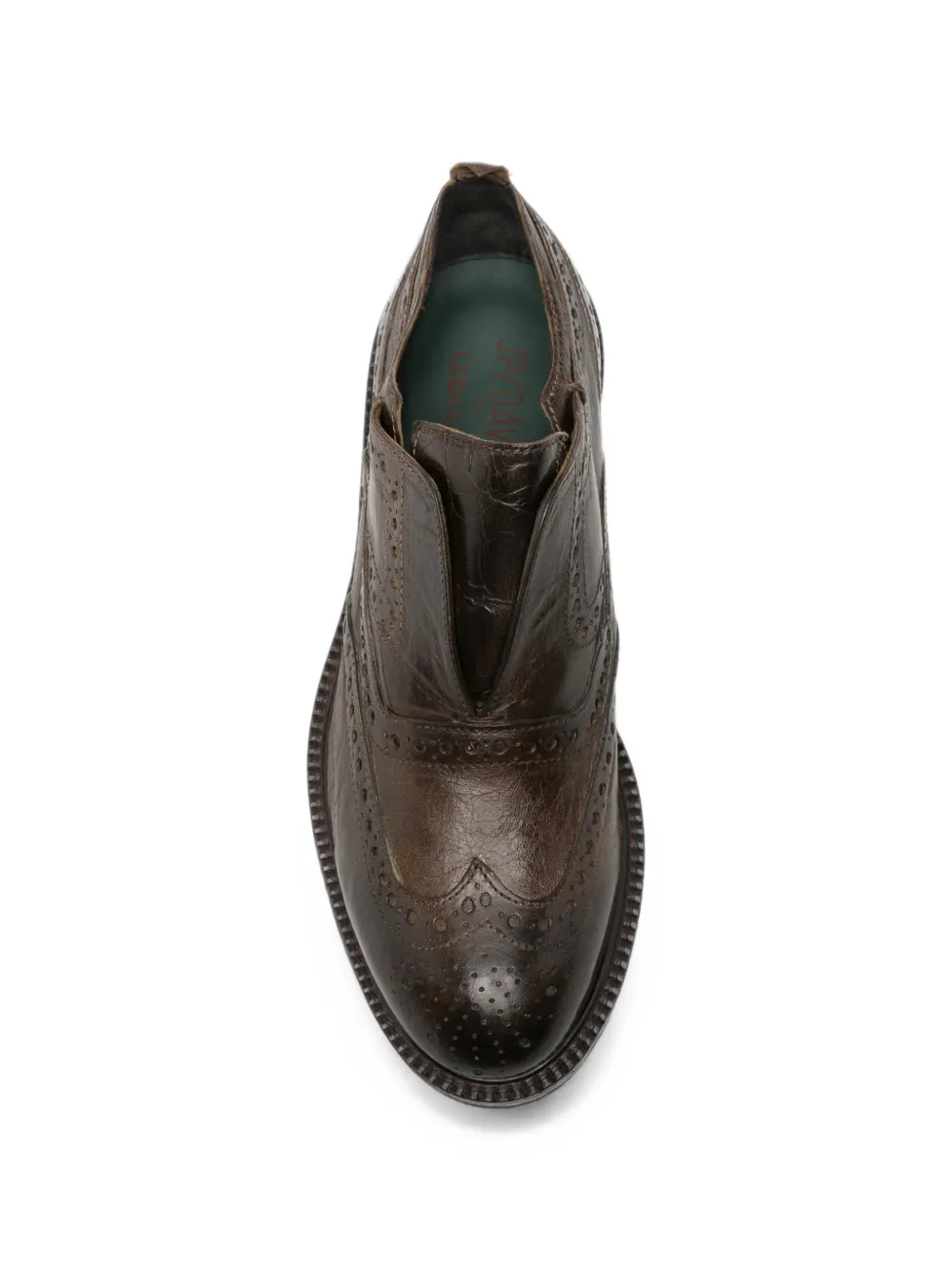 LeQarant brogue leather loafers Bruin